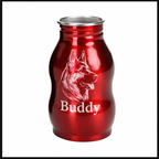 Personalisierte Hundetrinkflasche mit Gravur