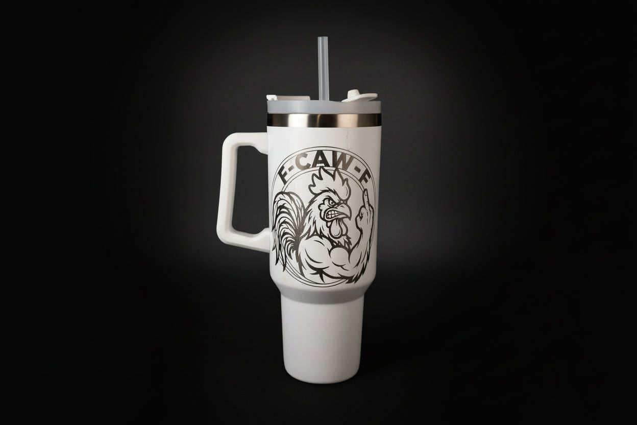 Trinkbecher 1,2L personalisiert Edelstahl – Lasergravur