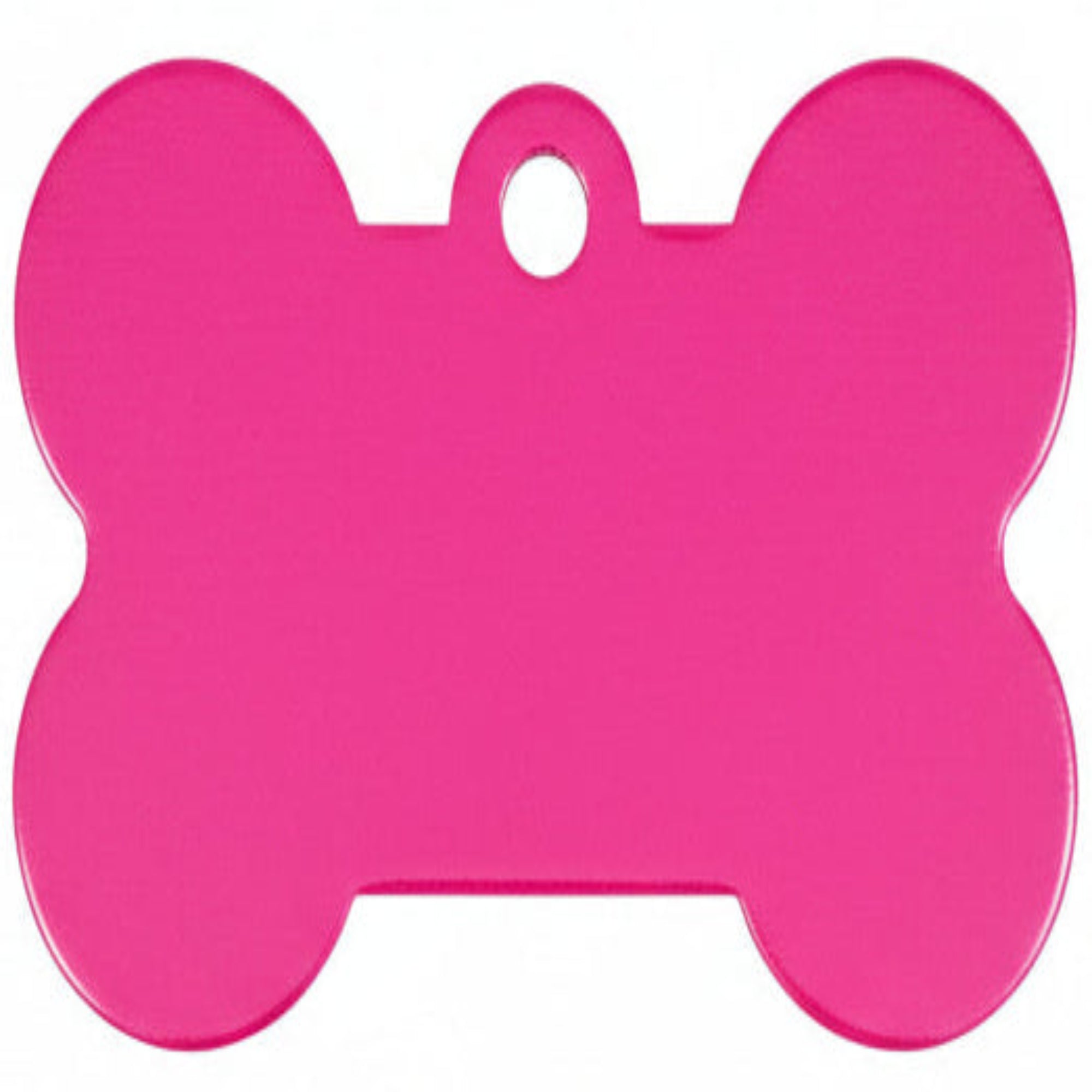 Hundemarke personalisiert – Knochenform aus Aluminium mit Lasergravur