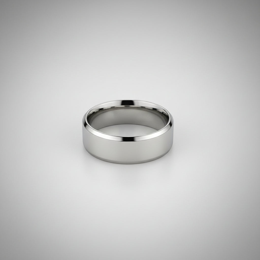Edelstahl-Ring 8 mm – personalisierbar