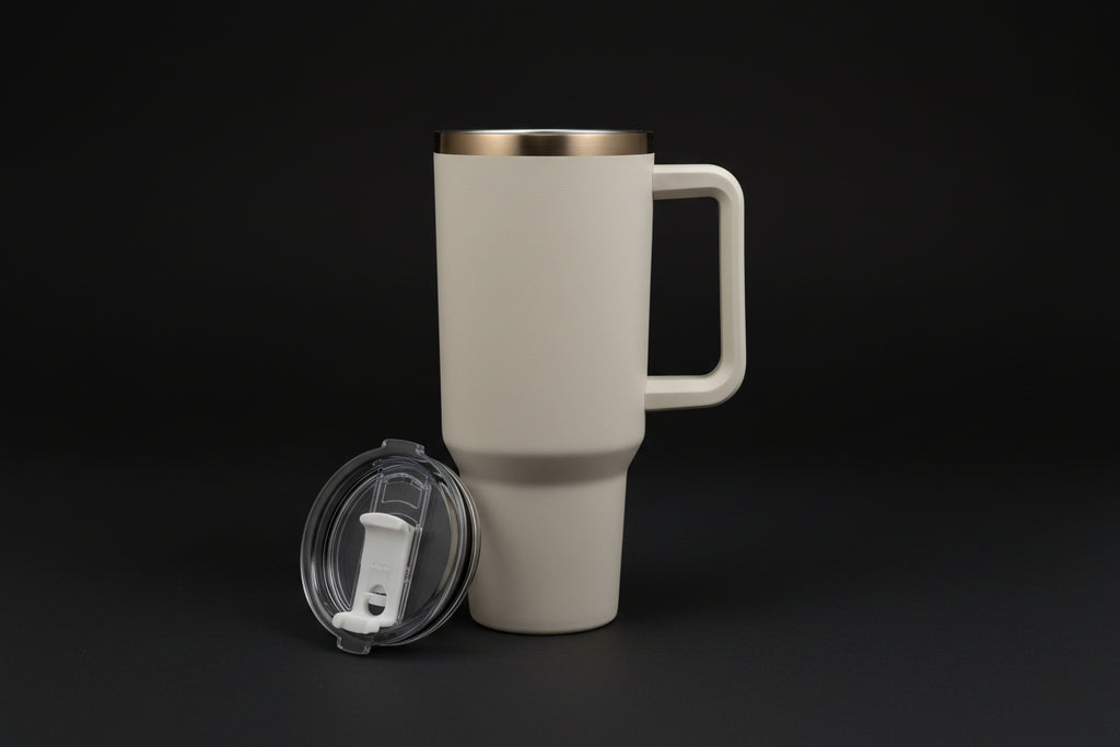 Trinkbecher 1,2L personalisiert Edelstahl – Lasergravur