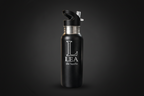 Personalisierte Trinkflasche Edelstahl mit Gravur - Name LEA
