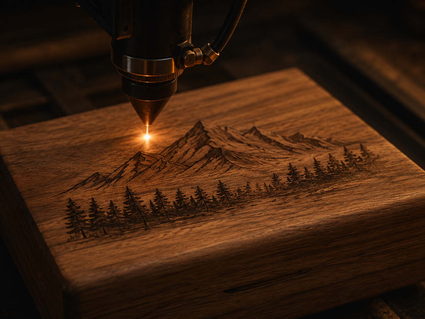 Laserpräzision bei der Lasergravur
